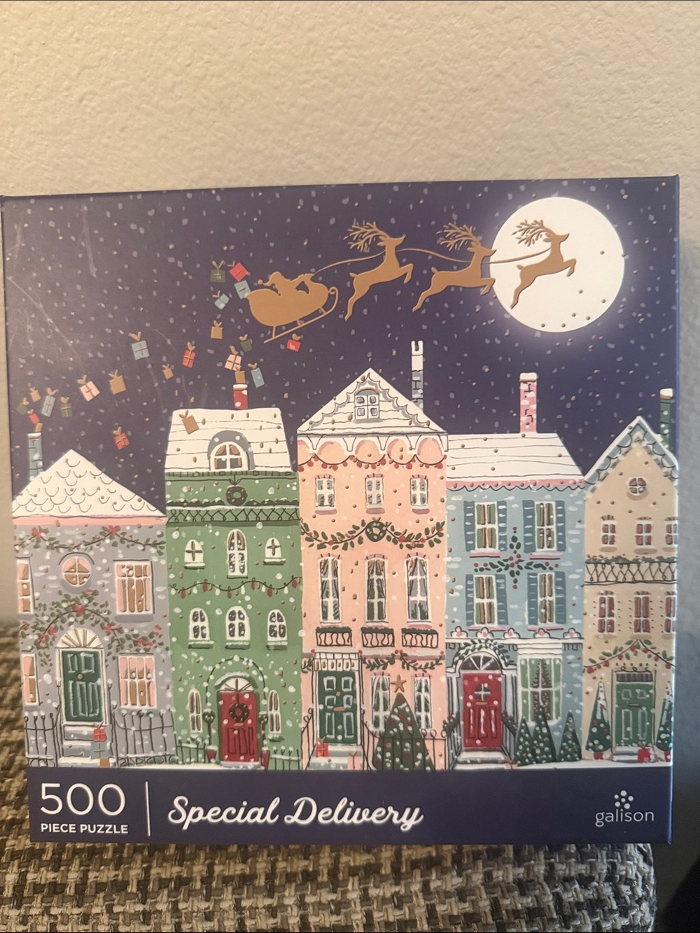Galison Special Delivery. 500 piece puzzle. Complete with poster